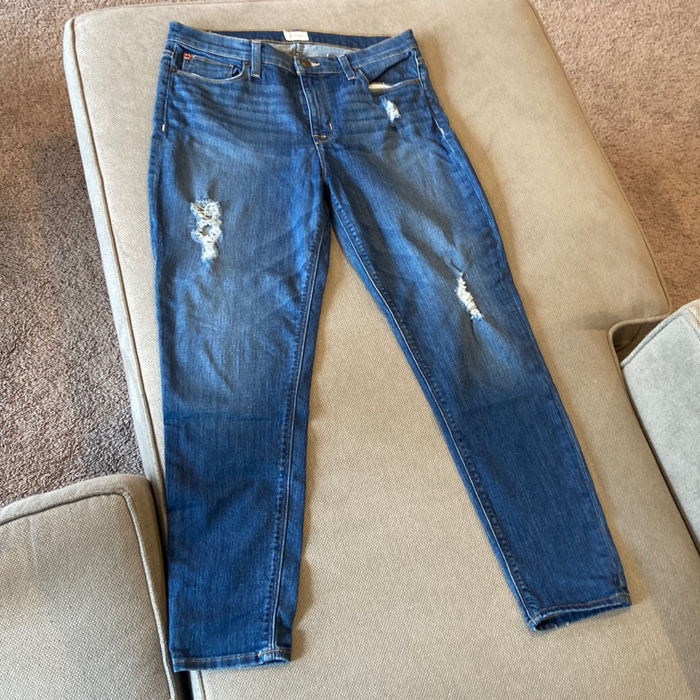 Hudson nico midrise ankle skinny jeans